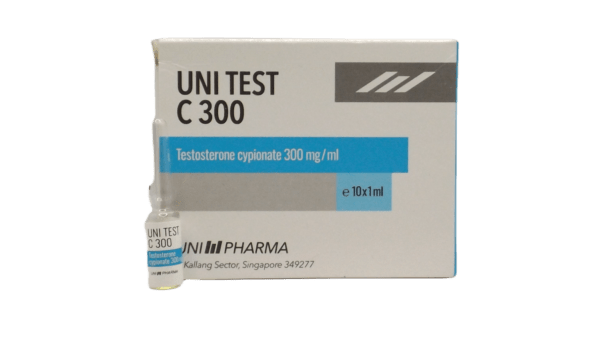 Testosterone Cypionate 300mg 10x1ml UNI PHARMA