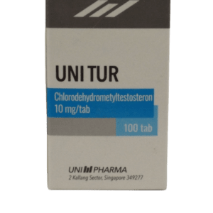 Turanabol 10mg 100tab Uni Pharma