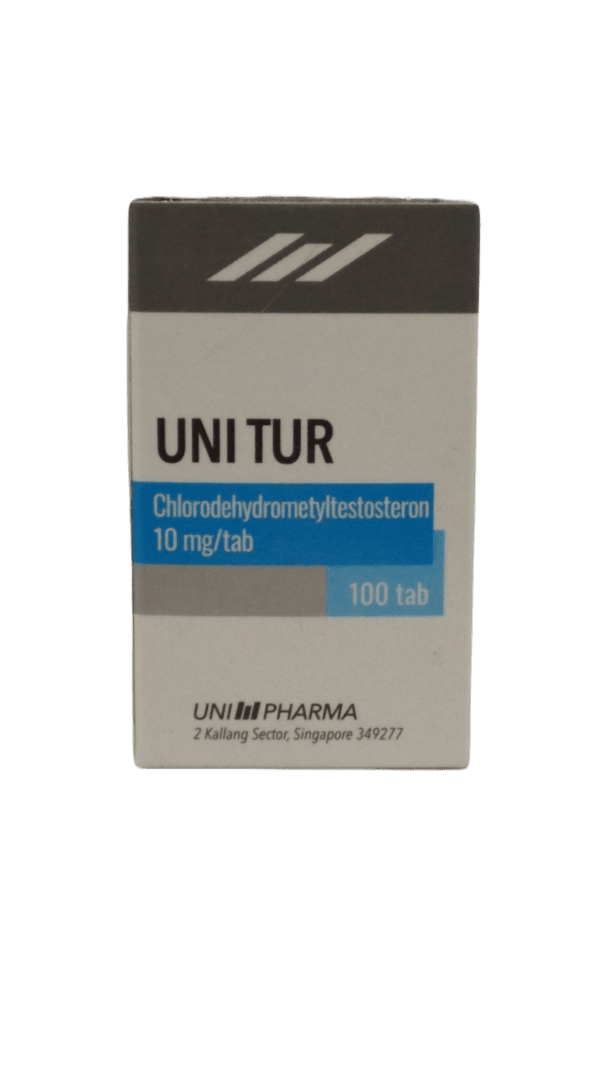 Turanabol 10mg 100tab Uni Pharma