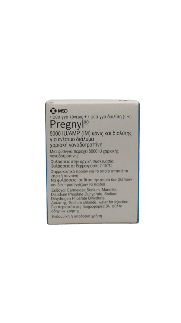 HCG GRECKI PREGNYL 5000IU APTEKA - obrazek 2
