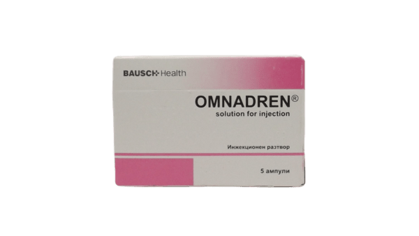 OMNADREN 250MG 5AMP