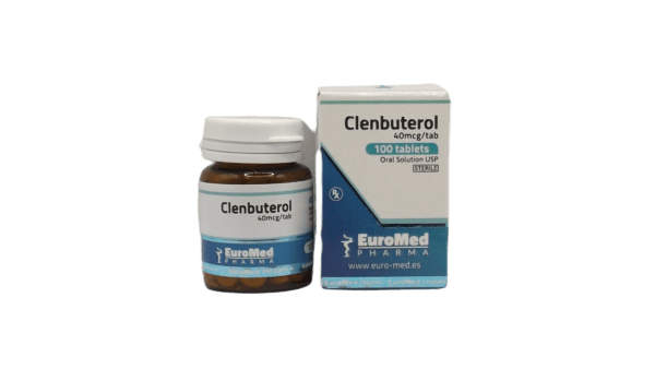 CLENBUTEROL EUROMED 40MCG 100TAB